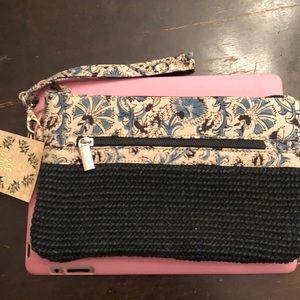 Rising Tide Jute clutch- rare and stunning!!!